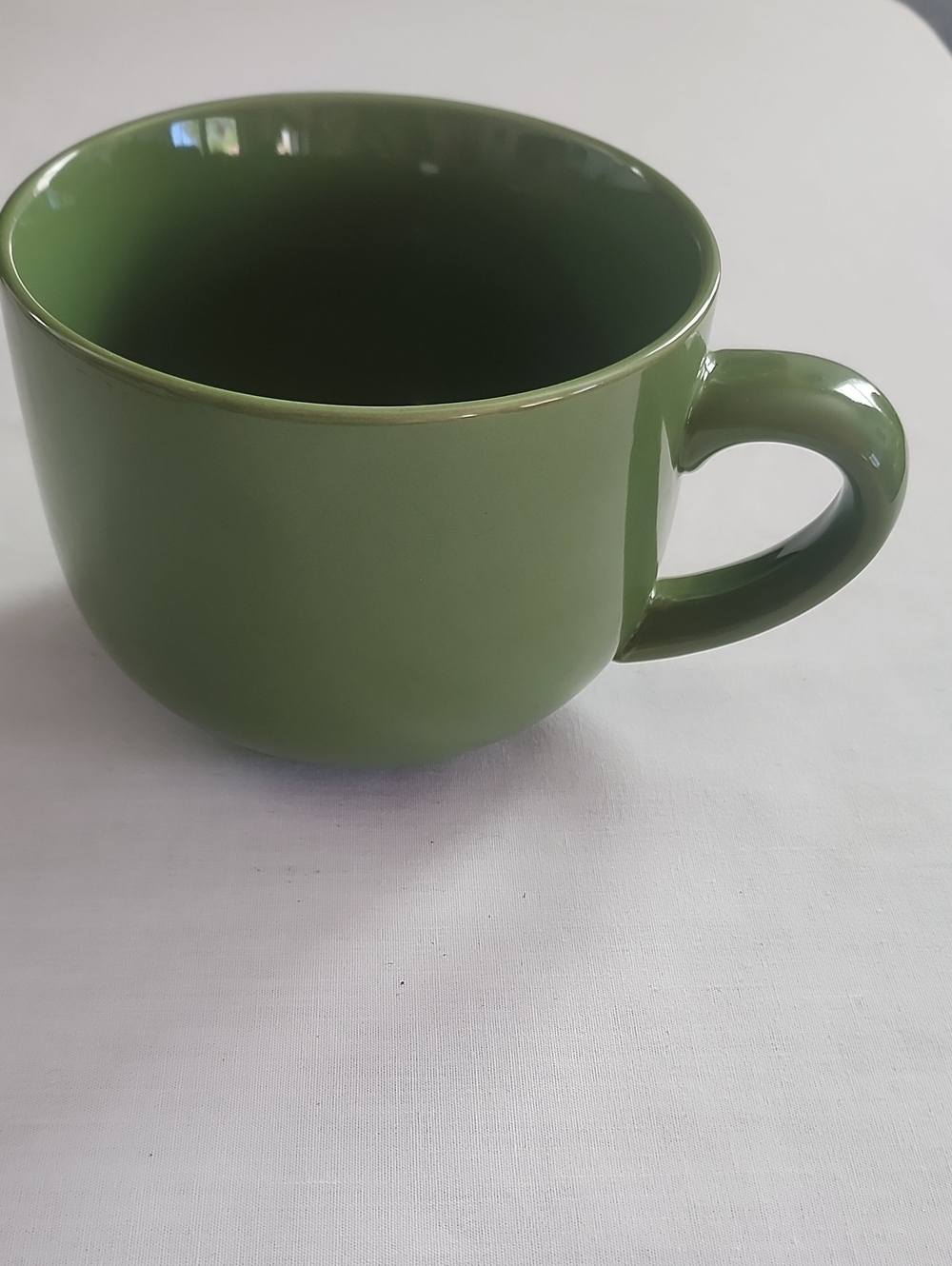 Omniware Jumbo 24oz Coffee/Tea/Soup Mug OLIVE GREEN